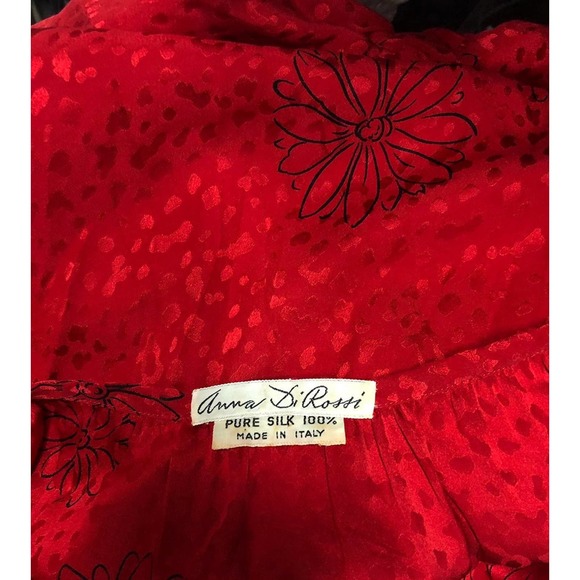Anna di Rossi Vintage red dress XL - Picture 5 of 5